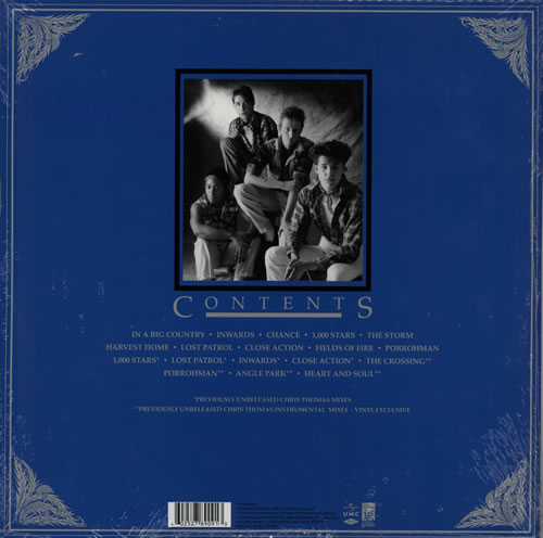 欧2LP Big Country The Crossing MOVLP2261 Music On Vinyl, Merc 未開封 /00660 Big Country – The Crossing – Vinyl (Blue Sleeve, LP, Album